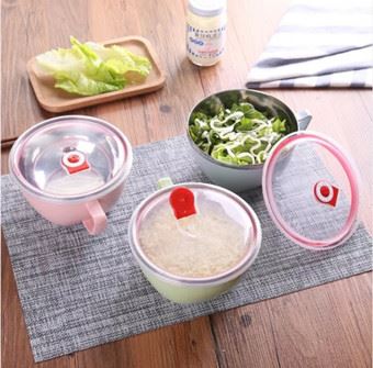 Vent holes lid lunch box